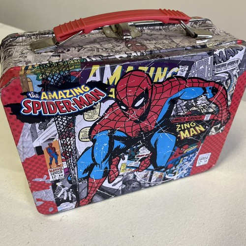 Marvel Comics Gruppe The Amazing Spider-Man Metall Brotdose KOSTENLOSER VERSAND!! - Bild 2 von 10