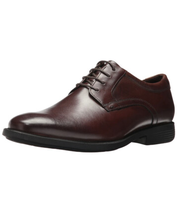 Men Nunn Bush Devine Plain Toe Oxford Leather Gel Comfort 84723 | eBay