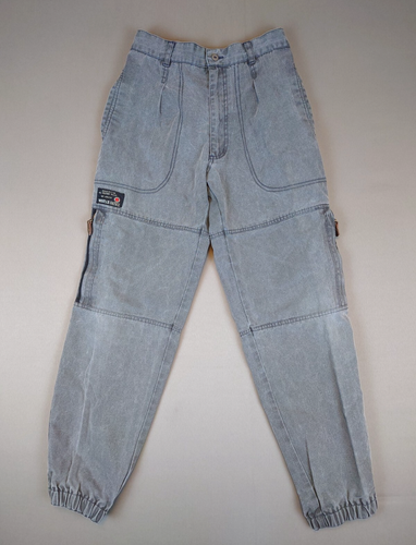VINTAGE Bugle Boy Ulility Pants Elastic Waist Boy's Size Large Fits 28-30x28 - 第 1/14 張圖片