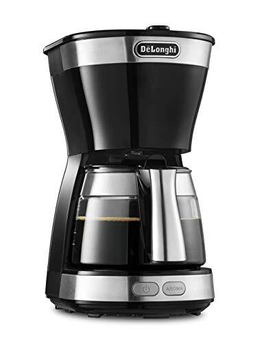 ☕️DeLonghi ドリップコーヒーメーカー ICM12011J-BK DeLonghi De'Longhi Drip Coffee Maker Active ICM12011J-BK Regular
