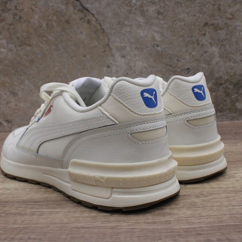 Zapatillas deportivas PUMA para hombre talla 12 beige parte superior baja con cordones nuevas sin etiquetas - Imagen 3 de 9