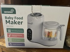 Grownsy Baby Food Maker All-in-One Blender, Steamer, Grinder