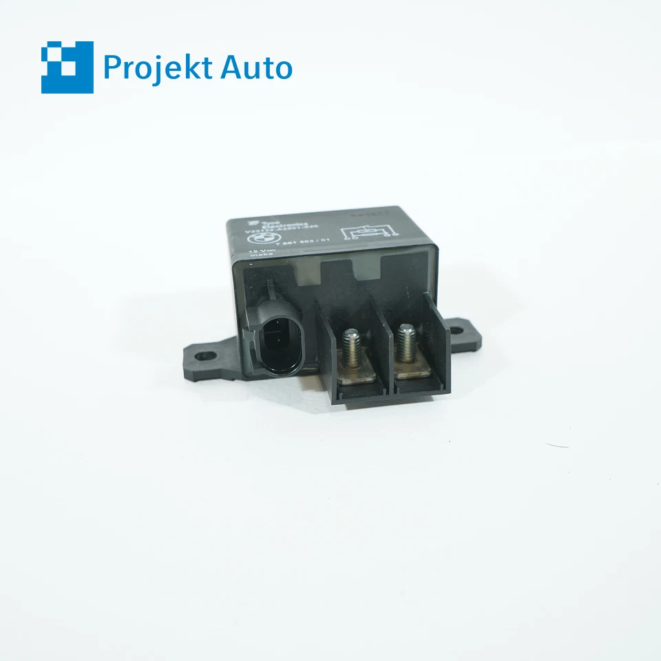 03-21 OEM BMW Fan Relay 7661503 E70 E60 E90 F01 F02 F04 F10 F30 E63 E82 E92 E64 - Image 2 of 4