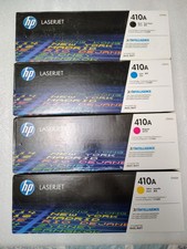 HP 410A Toner Color Set 4 Pack Cyan Magenta Y...