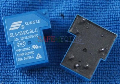 10PCS SLA-12VDC-SL-C 12VDC SONGLE Relay 6Pins #zn