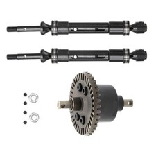 Rear Drive Shaft+ Gear Differential For Traxxas Slash Rustler VXL Stampede B