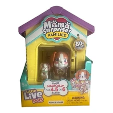Little Live Pets Dog House Play set  Mama Surprise Families BEAGLE NEW AND SEAL