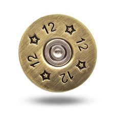 12 Gauge Magnetic Metal Golf Ball Marker with Hat Clip for Men and Women - Un...