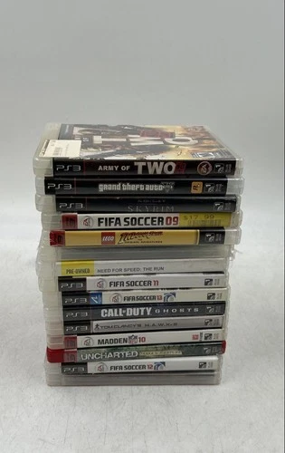 Sony PlayStation 3 The Elder Scrolls V Skyrim Army Of Two Games Lot Of 15