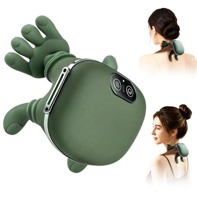#ad #ad Best Neck Massager Electric and Back Massager with Heat Simulated Human Hand $55.06