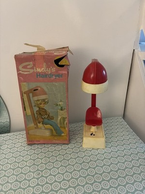Vintage Pedigree Sindy Haartrockner mit Originalkarton ��