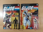 GI Joe Retro Collection 3.75" Snake Eyes & Storm Shadow figure 2 Pack w/box