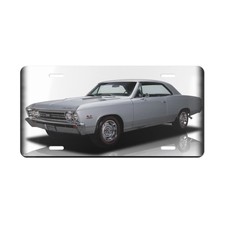 Legendary 1967 Chevrolet Chevelle SS Muscle Car Vanity Plate  Premium Metal