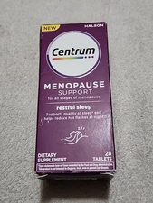 NEW Centrum Women's Menopause Support Restful Sleep Supplement (1/2026)