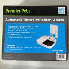🔥 NEW Premier Pet Automatic Timer Pet Feeder, 2 Meals🔥