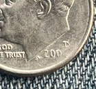 200? D Roosevelt Dime - Grease Error Coin.