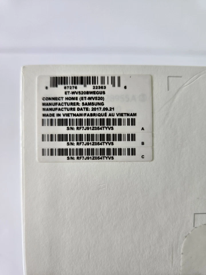 Samsung ET-WV520 866 Mbps Wireless-Wi-Fi Router RF7J81V5DAPYVS - Image 2 of 4