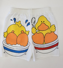 Vintage CARTER'S Duckies Swim Trunks Boy 18M Made in USA