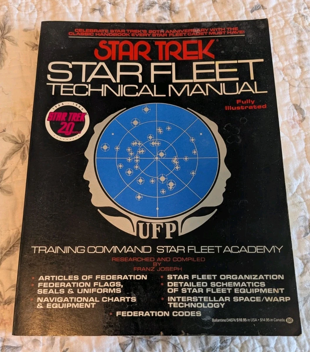 star trek technical manual products for sale | eBay