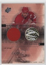 2000-01 SPx Winning Materials Steve Yzerman #sy HOF 4f5