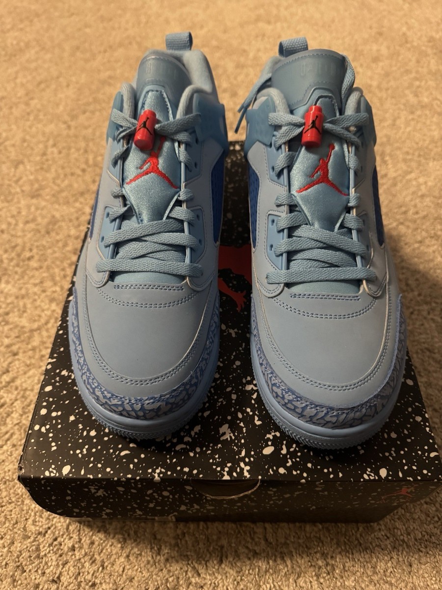 Nike Jordan Spizike Low Houston Oilers Shoes Fountain Blue  display picture 2