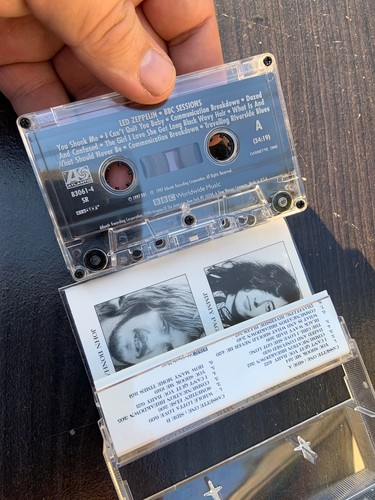 Led Zeppelin: BBC Sessions (2 Cassette Tape Set 1997 Atlantic Records) - Picture 7 of 8
