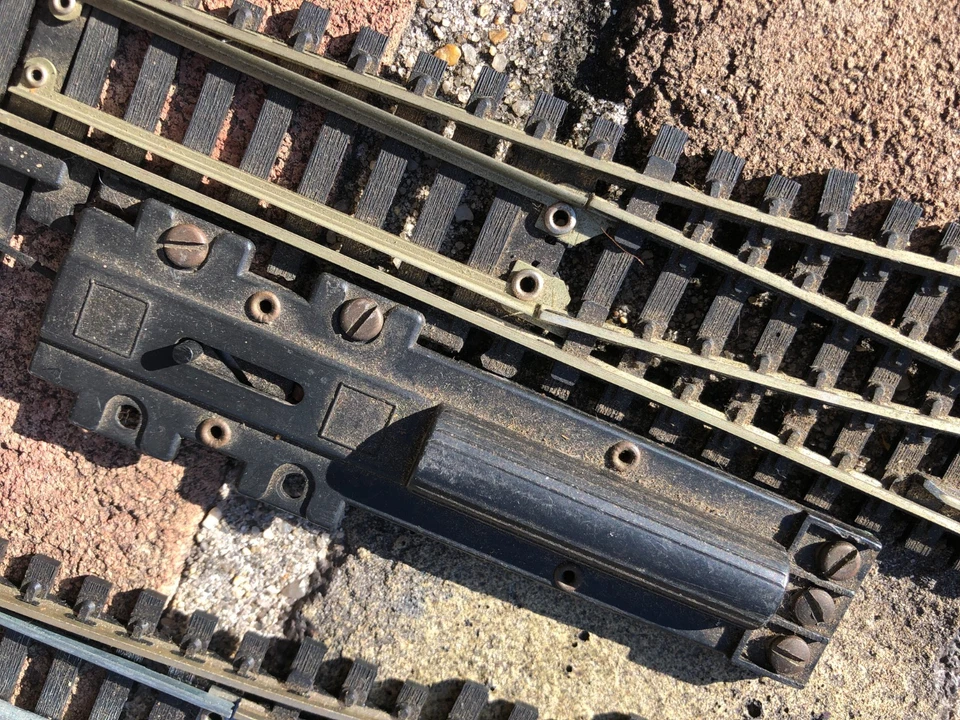 6 ATLAS HO Scale 9" Nickel Silver Tracks Switch Turnout #4 - Image 2 of 4