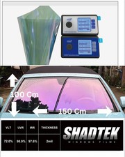 72% PURPLE/PINK CHAMELEON UK 100cm X 150cm Window Tint  Windscreen / Windshield.