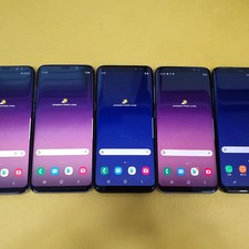 Samsung Galaxy S8 Smartphone, Damaged Screen, No Residue, Multiple Options
