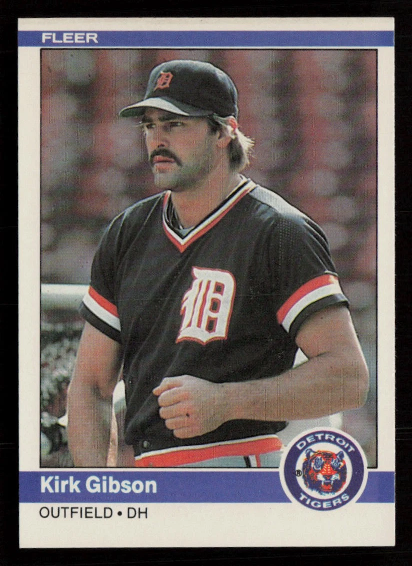 Kirk Gibson trading card