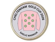 Cheltenham Gold Cup Winner 2026 Badge Garlic Warrior