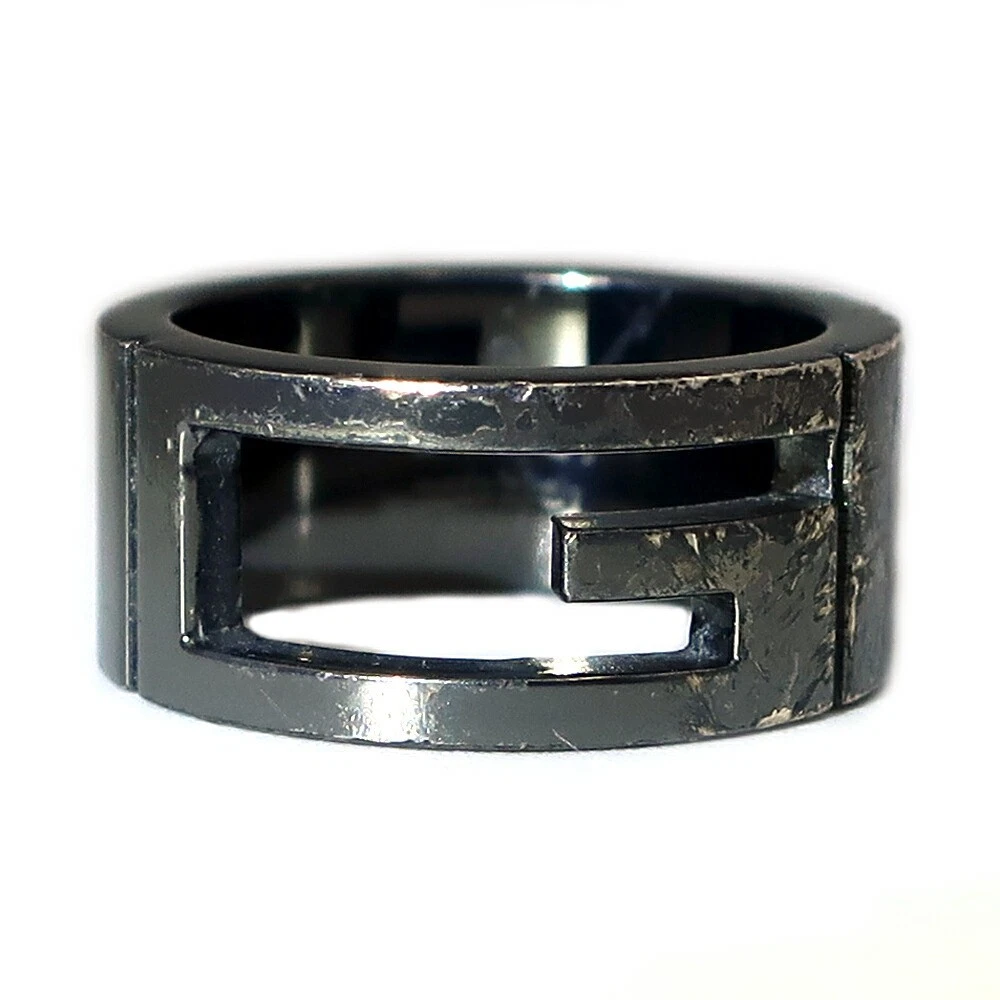 Bague Gucci SV925 US3.75.5, bijoux en argent 6,9 g, occasion   état B