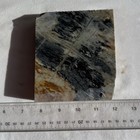~0.9”+ Thick UTAH PICASSO MARBLE SLAB ~737g/1.6lb/rough agate jasper cab rock — photo 6