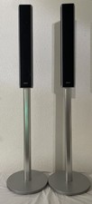 Sony SS-TS46 Front Tower Speakers Pair Left Right Silver Tested Working