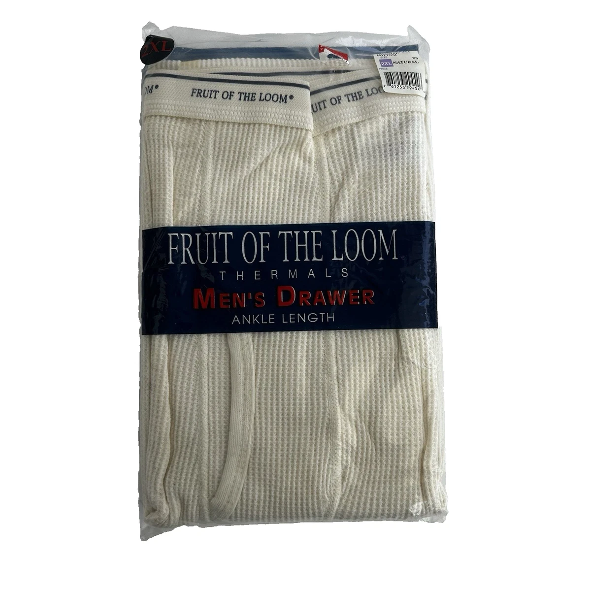 Fruit of the Loom Ensemble de Couchage Thermique Gaufré (Haut