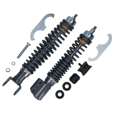 Federbein Stoßdämpfer Set Carbone Sport RS für Vespa PX 80/200ccm schwarz einste