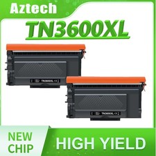 2 TN3600XL Toner Fits For Brother HL-L6210DW HL-L6410DN HL-L6415DN MFC-L5710DN