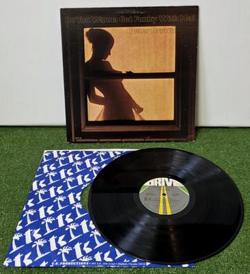 Peter Brown - Do You Wanna Get Funky With Me? LP Vinyl Record 1977 DR-104 - VG