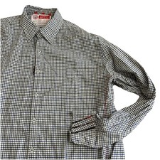 Robert Graham Freshly Laundered Shirt Men XL Check Button Up Long Sleeve Preppy