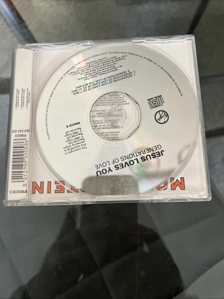(CD17) Rare 1990 CD Single - Jesus Loves You - Generations Of Love - Boy George Foto 2 de 2