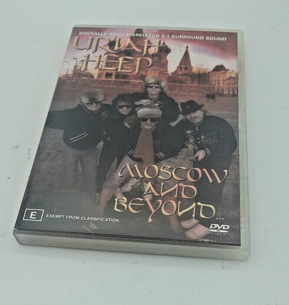 Uriah Heep, Moscow and beyond dvd
