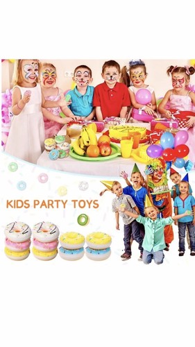 50 Pcs Donut Stress Balls Donut Party Favors Donut Squishy Fake Donuts Slow R... - Picture 3 of 10