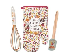 Best Brands Disney Mickey Mouse 3 Piece Baking Set Mitt,Spatula,Whisk