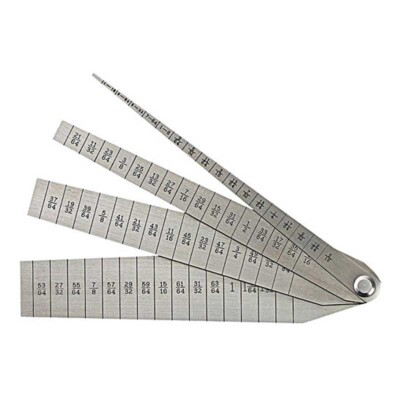 Starrett 267 Taper Gage; 1-16 to 1-1-16'' Range, 4 Leaves