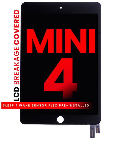 LCD Assembly With Digitizer For iPad Mini 4 (Sensor Flex Pre-Installed) - Black - Picture 3 of 5
