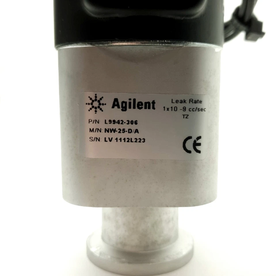 Agilent L9942-306 Vacuum Solenoid Valve 2-Way NC 3/8" Orifice NW25 150PSI 24VDC - Image 2 of 4