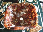 Red Agate Geode Sink / Modern Luxury sink / Kitchen & Bathroom Sink Decor