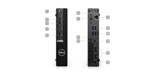 DELL Optiplex 7080 micro mini Business Desktop Core i5 MICRO TOWER 16GB RAM H - Picture 3 of 7