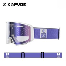 Photochromic Snow Goggles Magnetic Snowboard Goggles Double Layer Ski Glasses