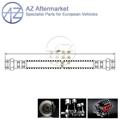 Fits Peugeot 306 106 Citroen Xsara ZX AX Saxo AZ Rear Inner Brake